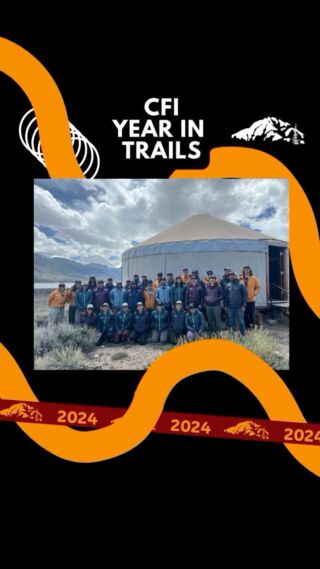 Our field crews crushed it this season! 🏔️ Check out the incredible stats in our “Year in Trails” recap, inspired by @strava Year in Sport. From miles hiked to jaw-dropping elevation gains, our team went above and beyond to protect and improve Colorado’s 14ers. 🌄