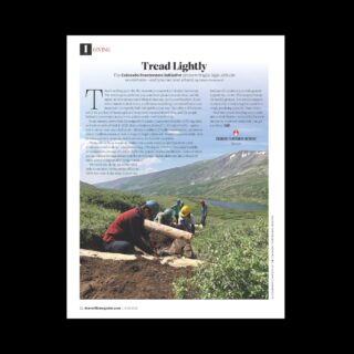 Check it out! CFI is getting all the love from @DenverLifeMagazine in its June issue, on stands now. Take writer @SahaleGreenwood's advice and help the cause by signing up for a summer volunteer project—or simply by practicing Leave No Trace principles while you're out on the mountains this hiking season. Happy trails!